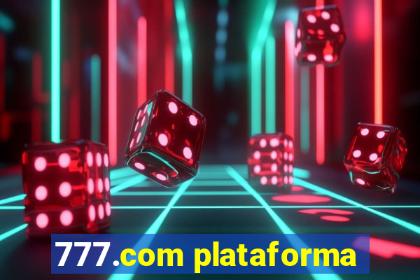 777.com plataforma